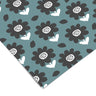 Teal Black Floral Contact Paper | Peel And Stick Wallpaper | Removable Wallpaper | Shelf Liner | Drawer Liner | Peel and Stick Paper 1541