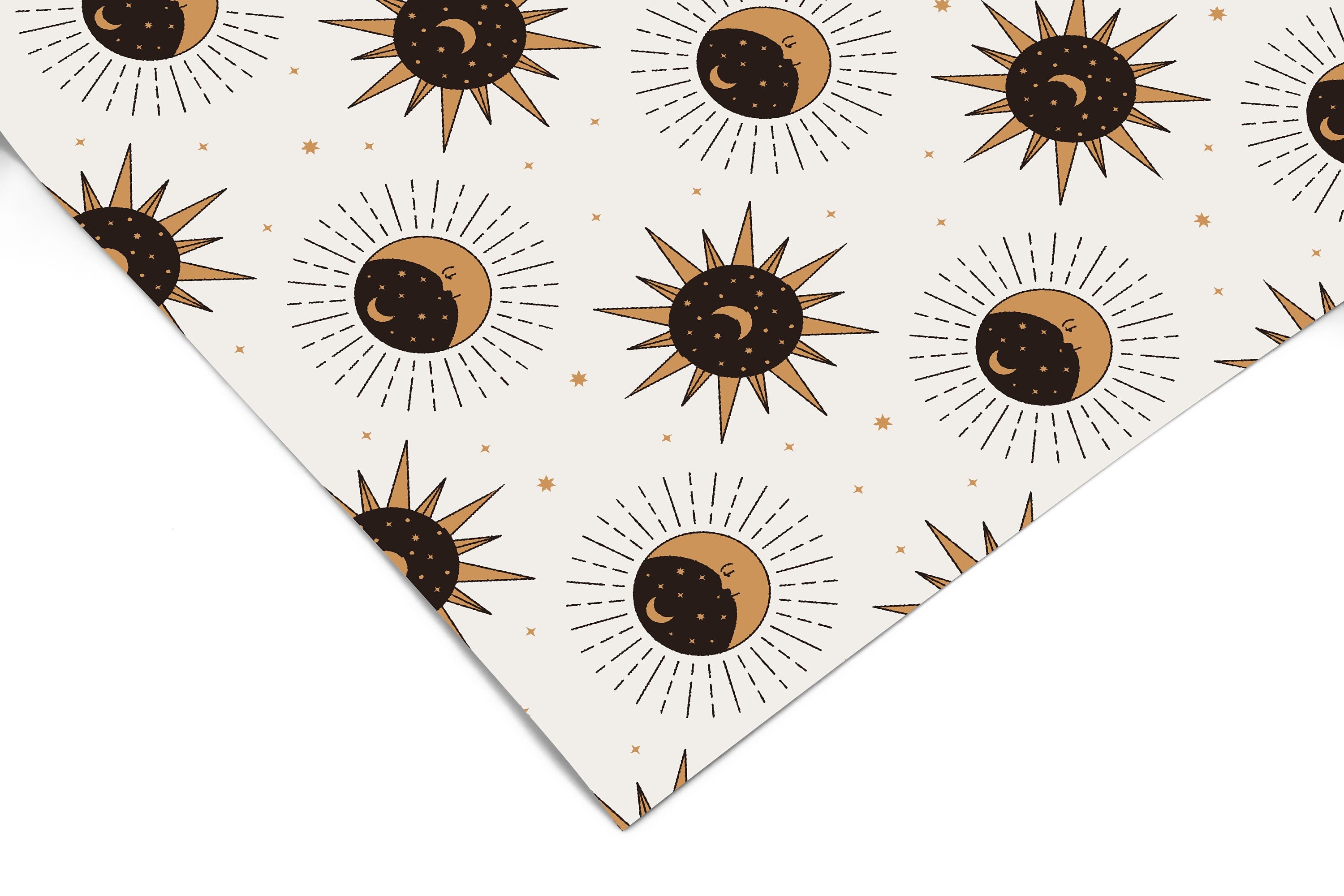 Enchanting Eclipse | Neutral Celestial Removable Contact Paper for Shelves, Cabinets, Walls, DIY Home Decor 1558 - James And Colors
