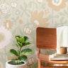 Wallpaper Peel and Stick Wallpaper Muted Neutral Floral Abstract Removable Wallpaper Wall Decor Home Decor Wall Art Room Decor 603a - James And Colors