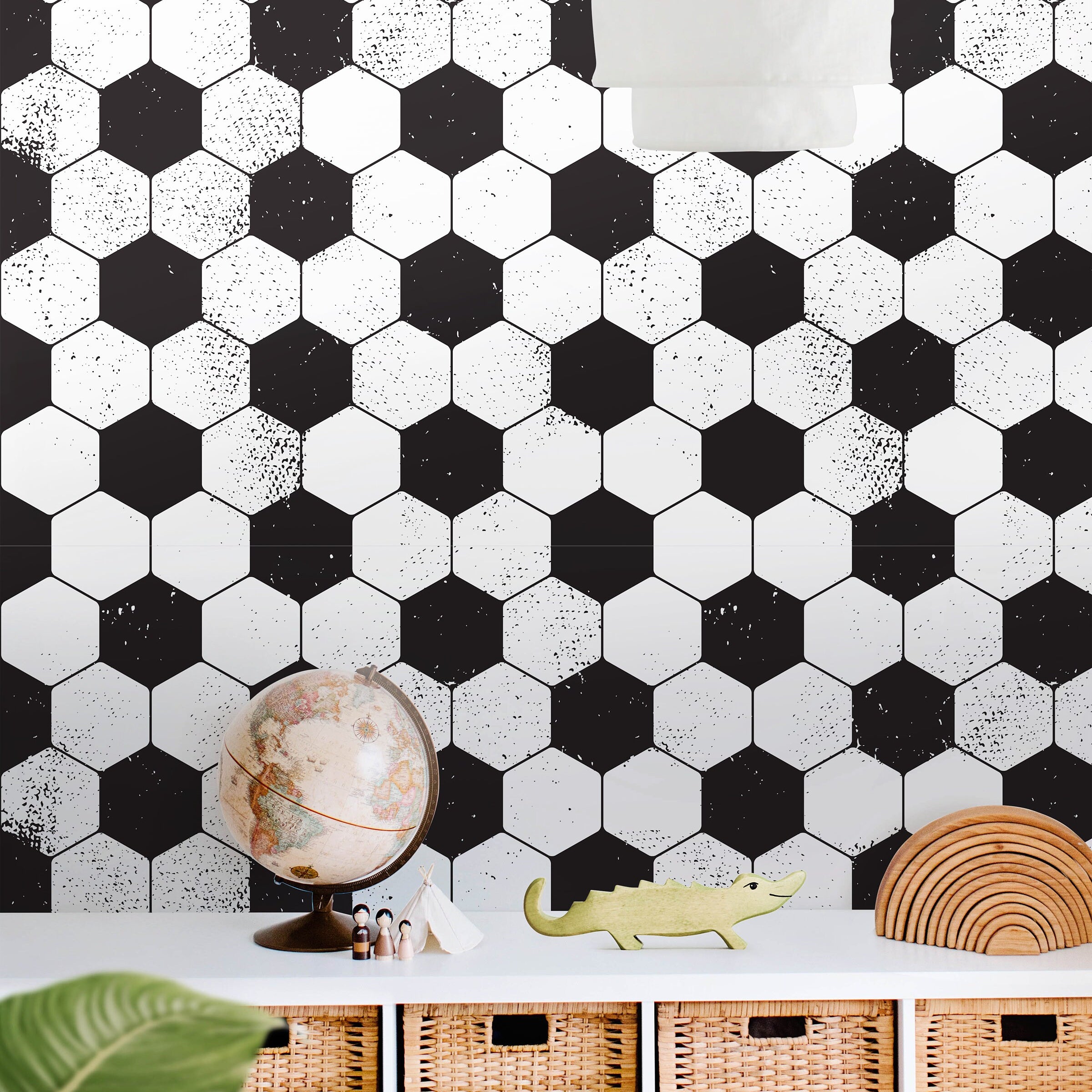 Distressed Soccer Sports Wallpaper | Boys Nursery Wallpaper | Kids Wallpaper | Childrens Wallpaper | Peel Stick Wallpaper | Boys Room | 638A - James And Colors