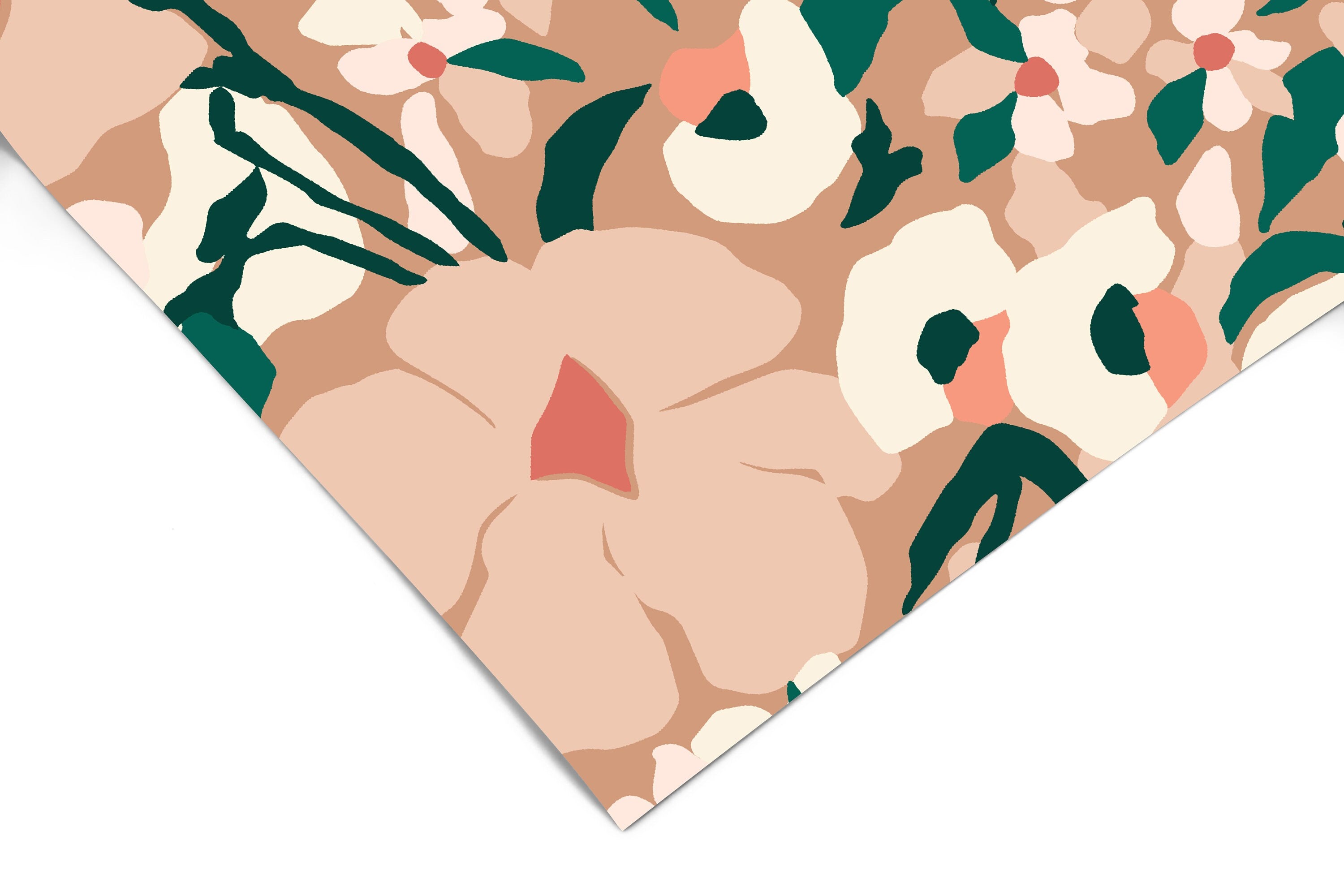 Wallpaper Peel and Stick Wallpaper Large Floral Abstract Removable Wallpaper Wall Decor Home Decor Wall Art Room Decor 631a - James And Colors