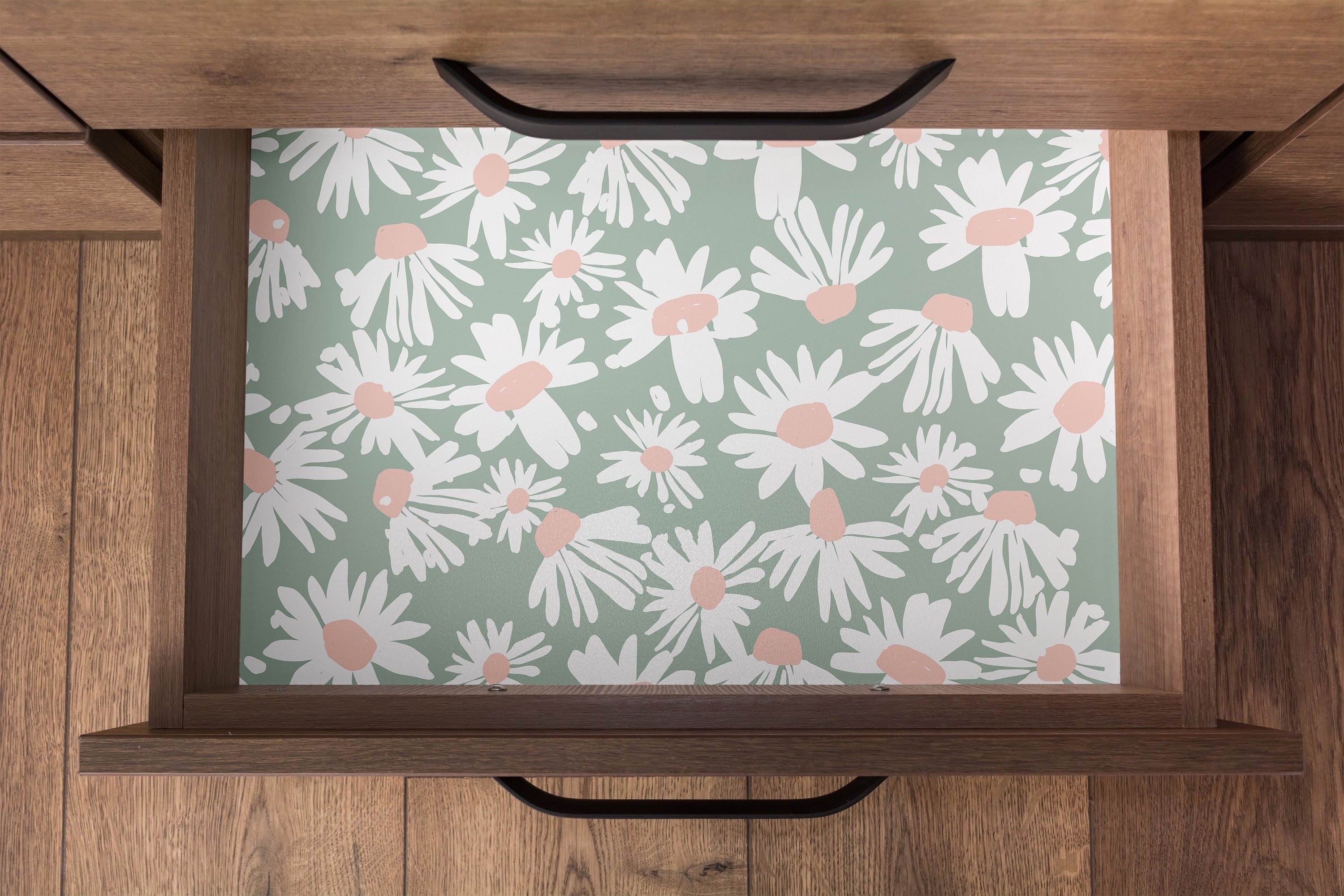 Daisy Daydreams | Muted Floral Removable Contact Paper for Shelves, Cabinets, Walls, DIY Home Decor 1566
