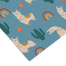 Cute Llama Rainbow Contact Paper | Peel And Stick Wallpaper | Removable Wallpaper | Shelf Liner | Drawer Liner | Peel and Stick Paper 1598 - James And Colors