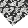 Black Gray Mushrooms Contact Paper | Peel And Stick Wallpaper | Removable Wallpaper | Shelf Liner | Drawer Liner | Peel and Stick Paper 1669 - James And Colors