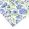 Light Blue Floral Contact Paper | Peel And Stick Wallpaper | Removable Wallpaper | Shelf Liner | Drawer Liner | Peel and Stick Paper 1649a