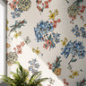 Wallpaper Peel and Stick Wallpaper Vintage Orange Blue Yellow Floral Removable Wallpaper Wall Decor Home Decor Wall Art Room Decor 715 - James And Colors
