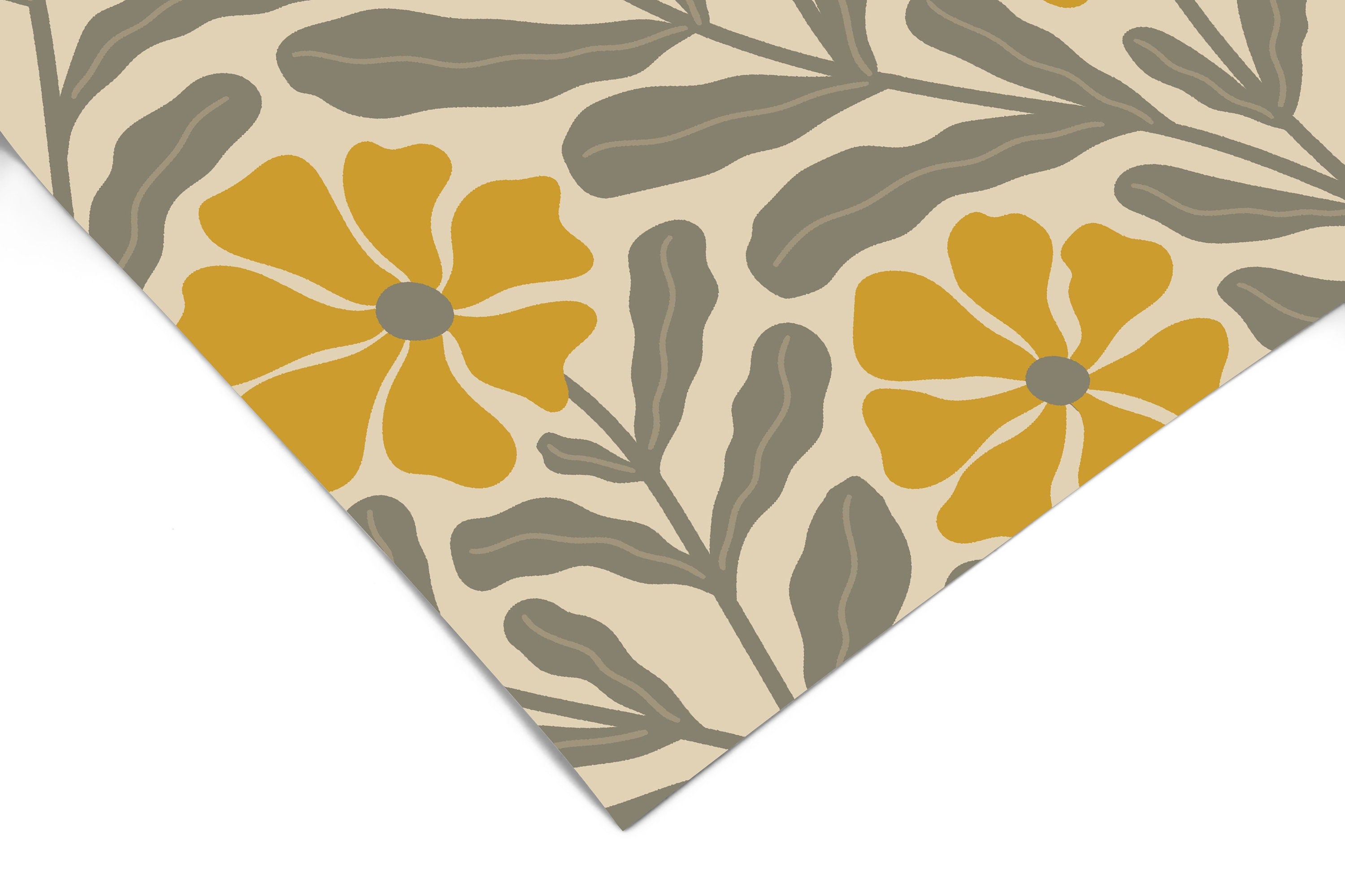 Abstract Florals Wallpaper Peel and Stick Wallpaper Removable Wallpaper Wall Decor Home Decor Wall Art Printable Wall Art Room Decor 721 - James And Colors