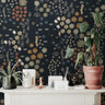 Wallpaper Peel and Stick Wallpaper Dark Muted Moody Floral Garden Removable Wallpaper Wall Decor Home Decor Wall Art Room Decor 819 - James And Colors