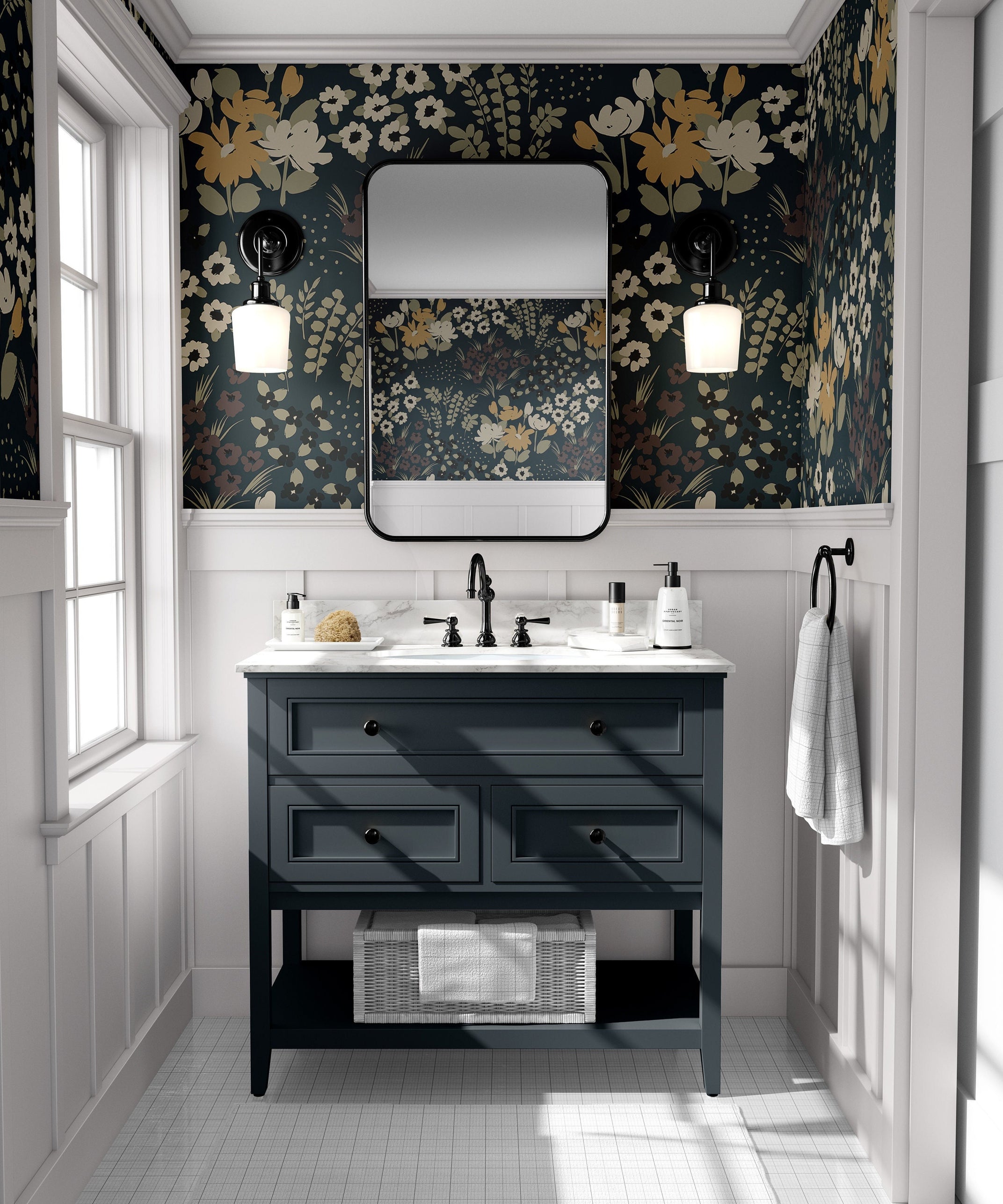 Moody and Dark Wallpaper – Bold, Dramatic Wall Designs – James And Colors