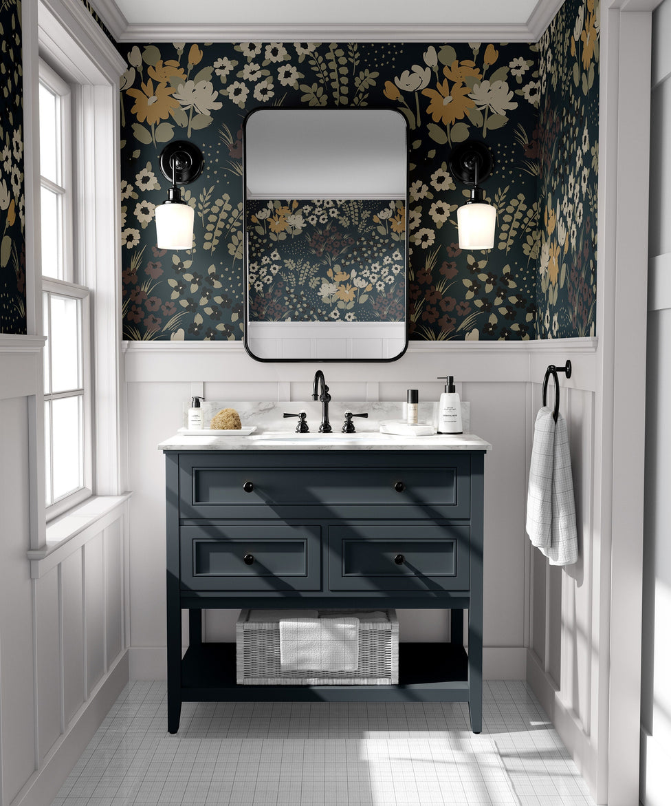 Moody and Dark Wallpaper – Bold, Dramatic Wall Designs | James And Colors